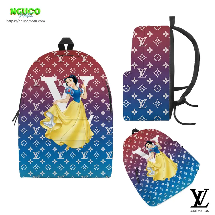Backpack disney mickey mouse gentleman and louis vuitton gift unique